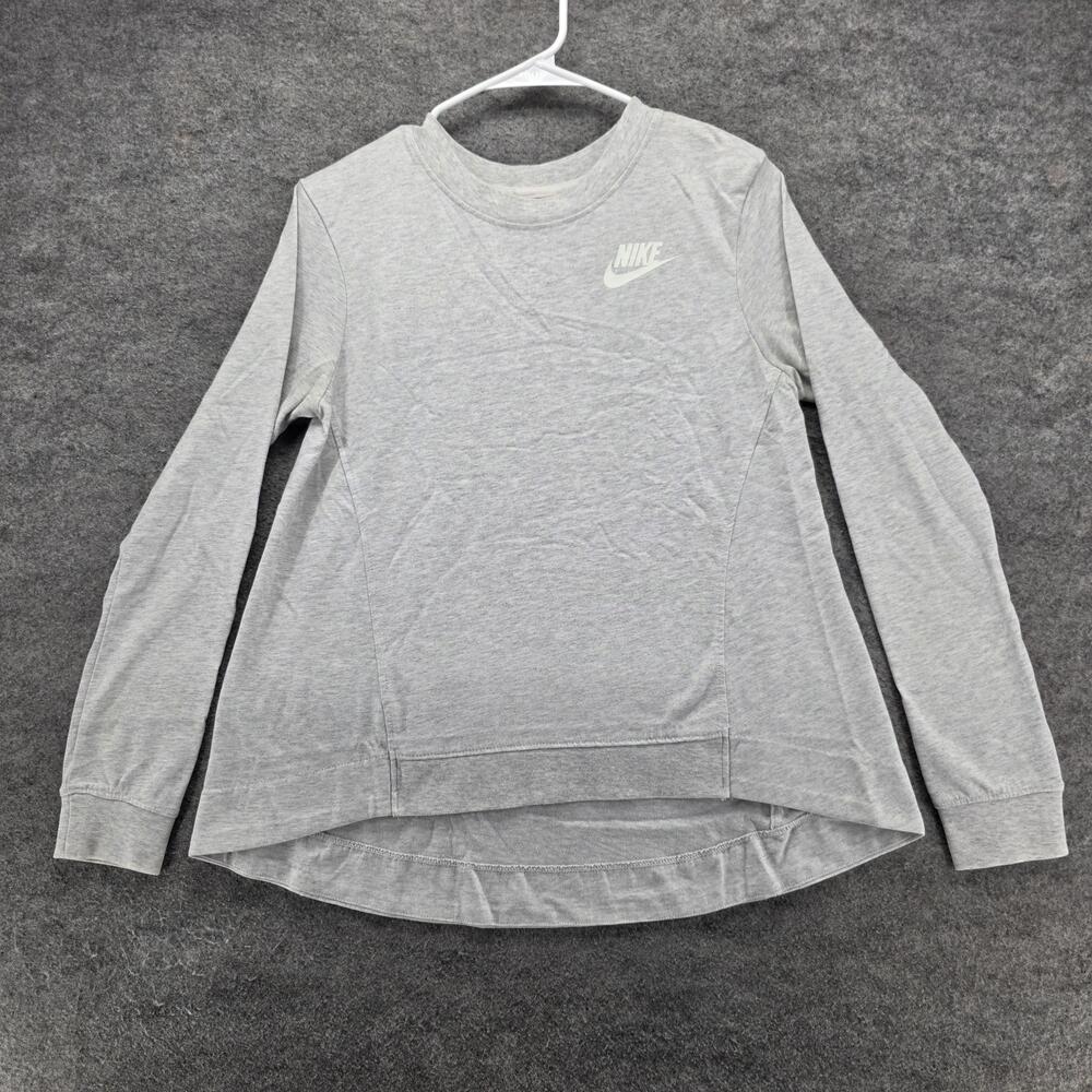Nike Shirt Womens XS Long Sleeve Crewneck Pullover Athletic Lightweight Top